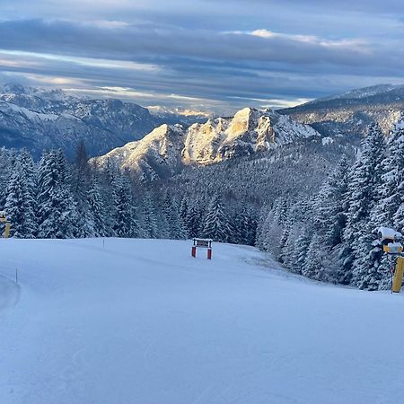 Cielo E Terra Chalet Zencheri Con Vista Panoramica Piazza  Exteriör bild