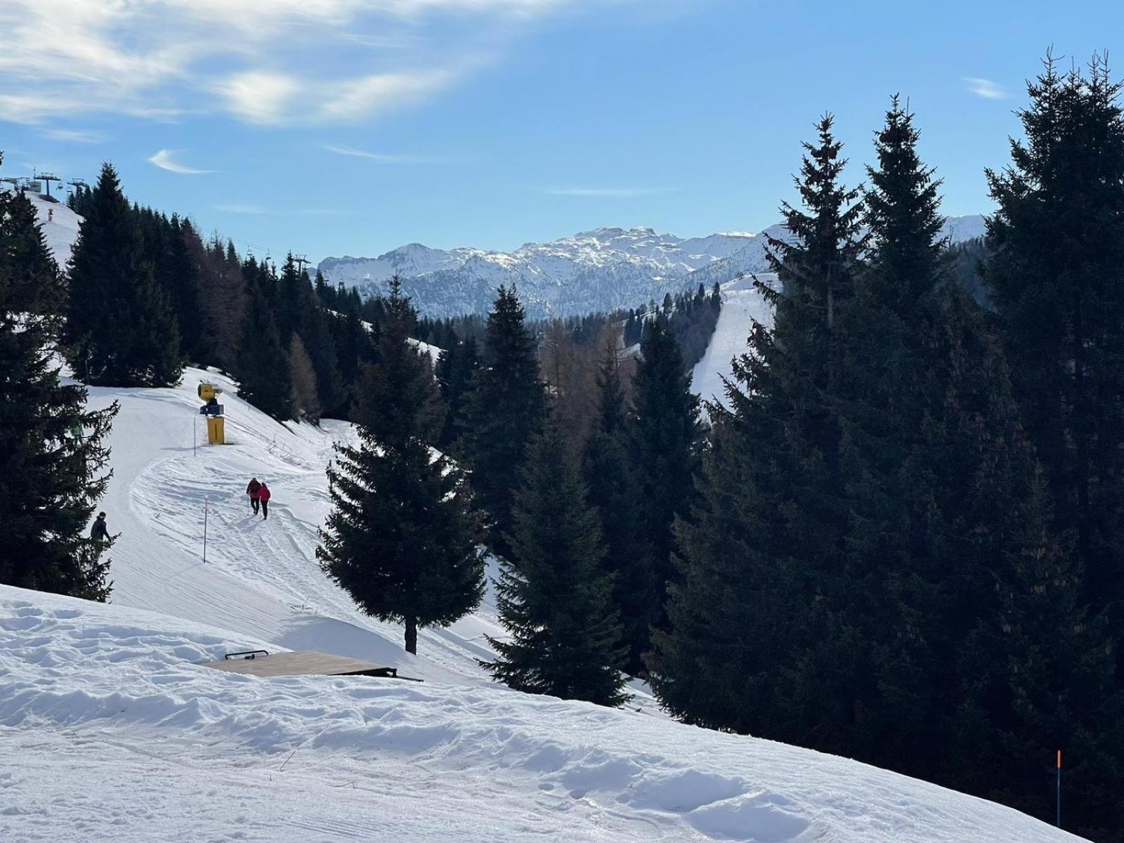 Cielo E Terra Chalet Zencheri Con Vista Panoramica Piazza  Exteriör bild