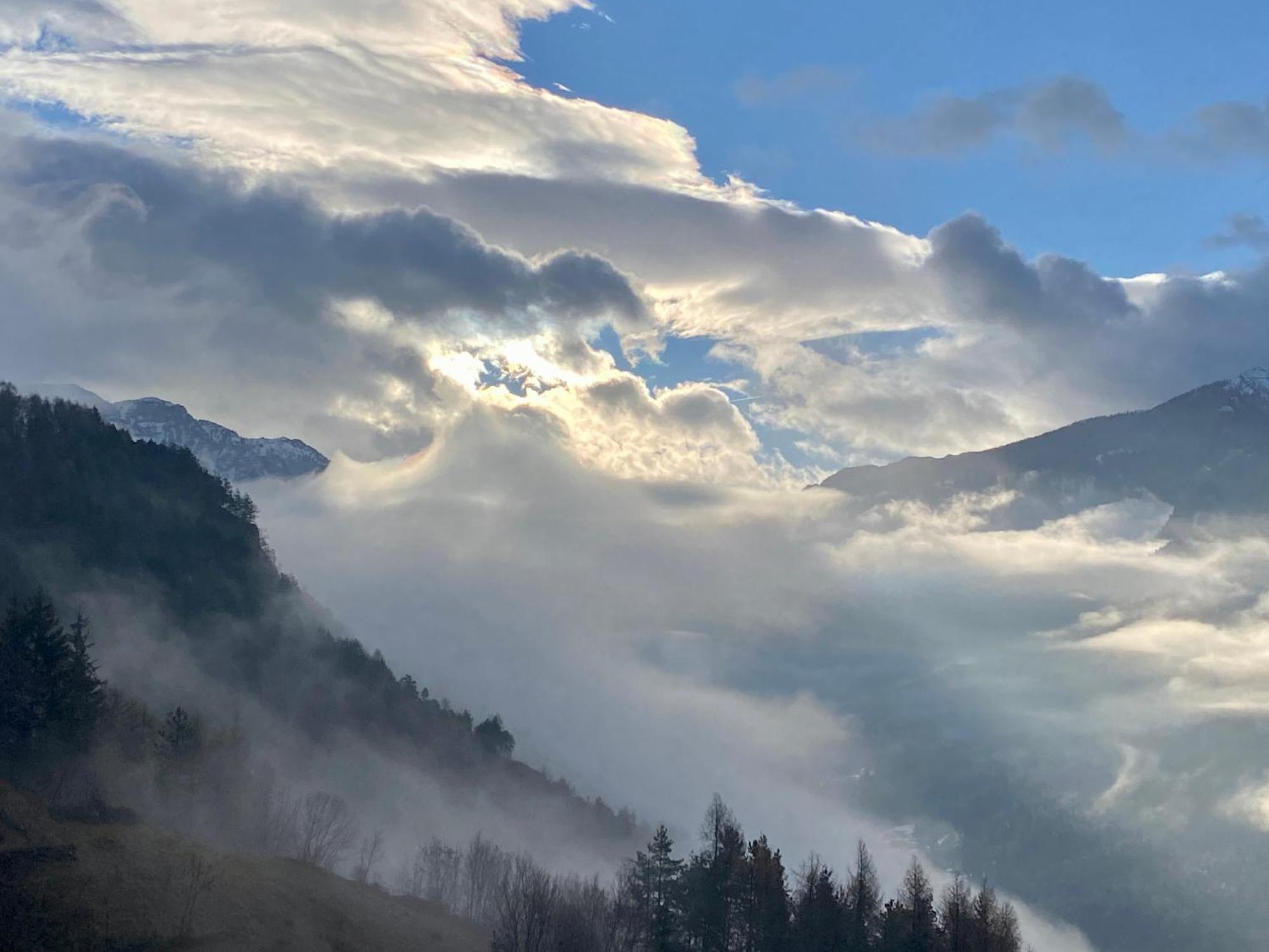 Cielo E Terra Chalet Zencheri Con Vista Panoramica Piazza  Exteriör bild