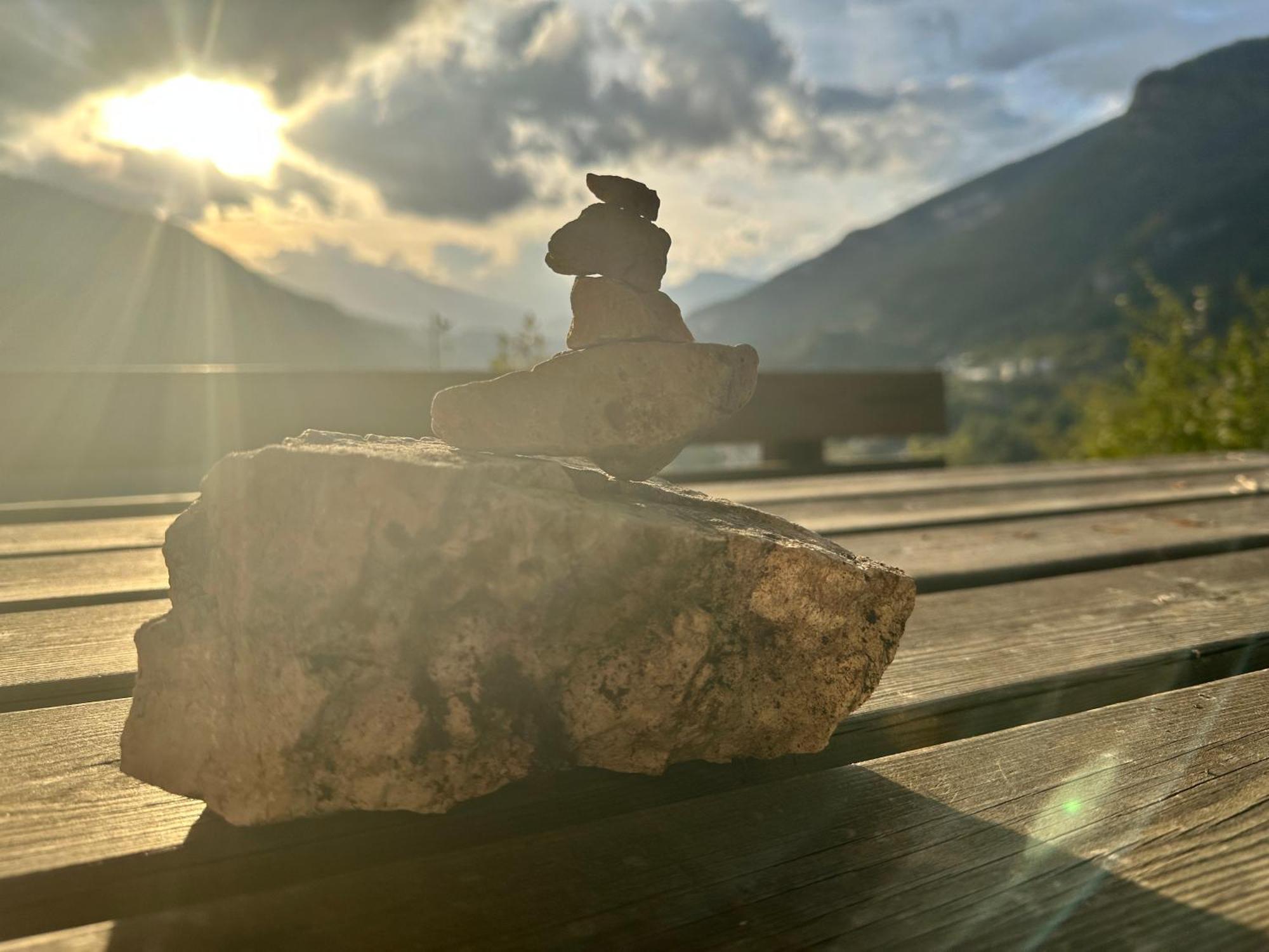 Cielo E Terra Chalet Zencheri Con Vista Panoramica Piazza  Exteriör bild