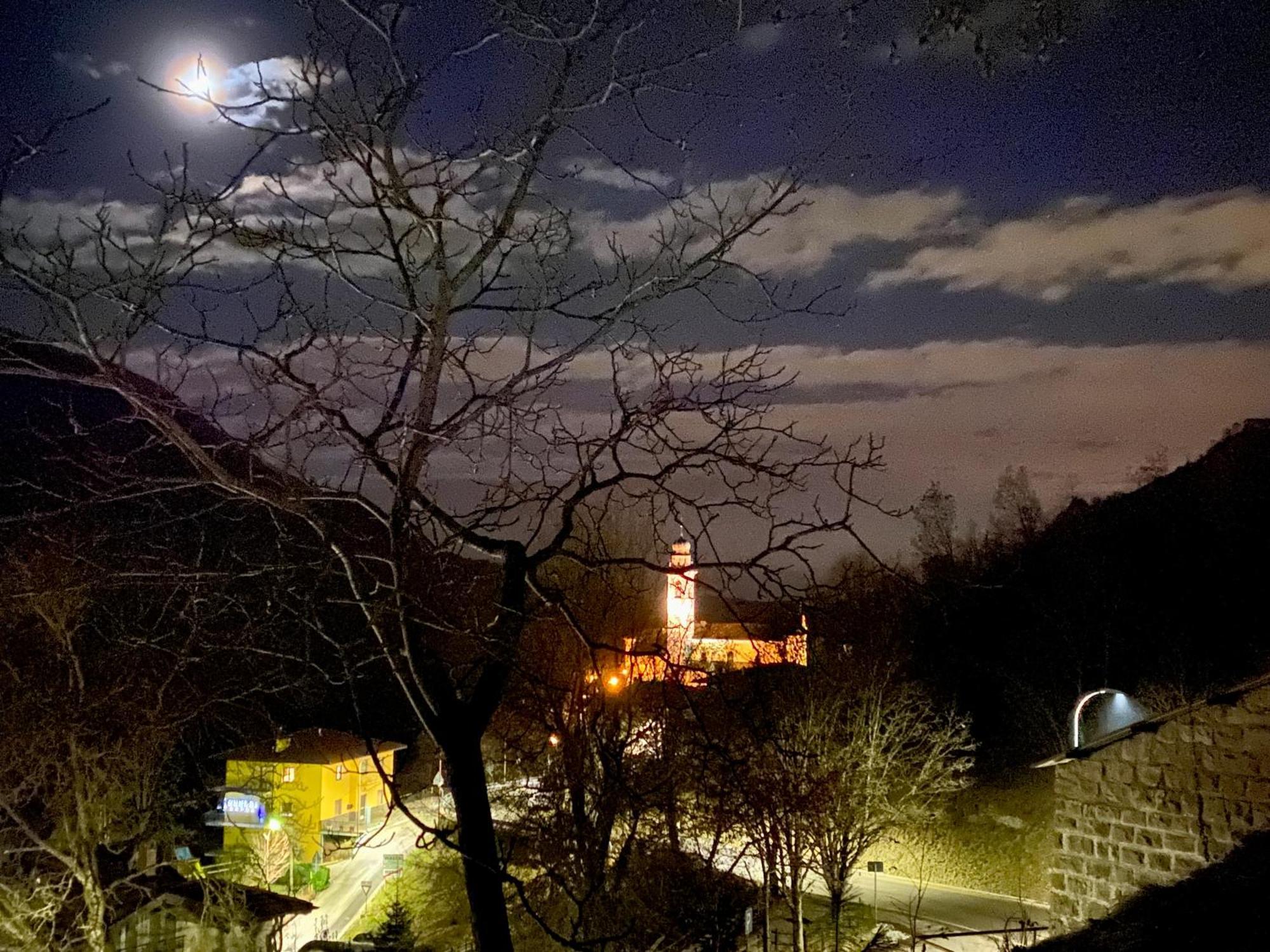 Cielo E Terra Chalet Zencheri Con Vista Panoramica Piazza  Exteriör bild