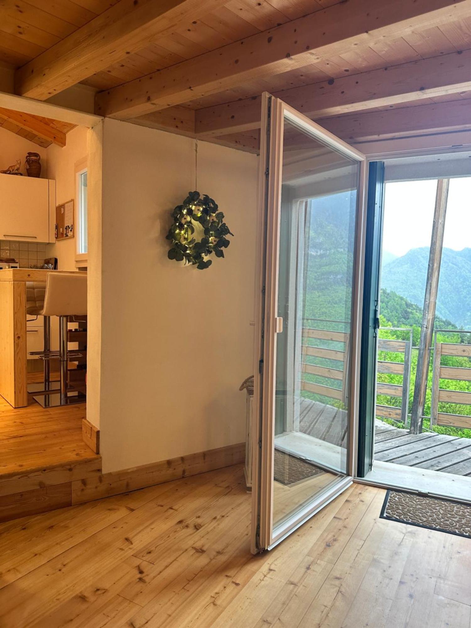 Cielo E Terra Chalet Zencheri Con Vista Panoramica Piazza  Exteriör bild