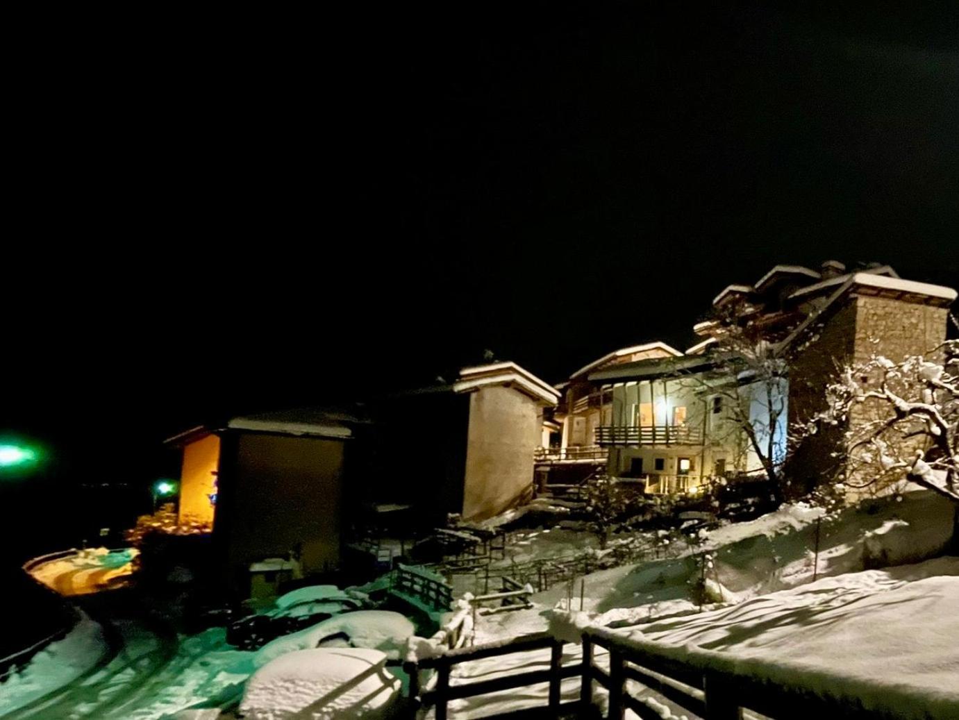 Cielo E Terra Chalet Zencheri Con Vista Panoramica Piazza  Exteriör bild